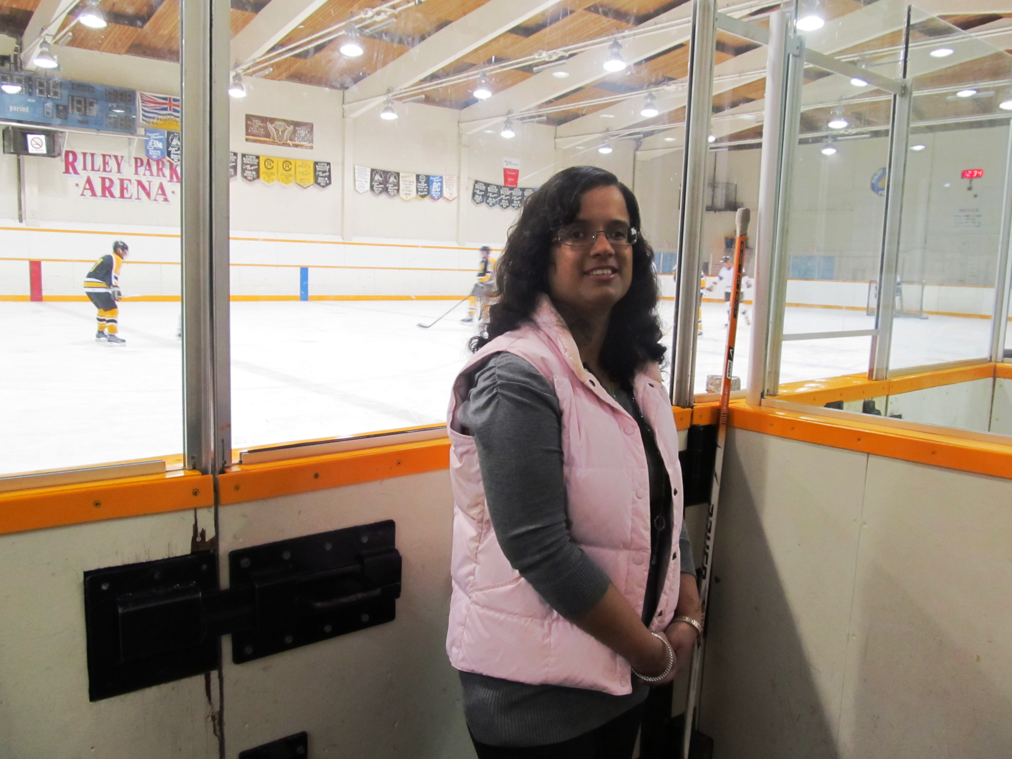 Kristy at Riley Park Ice Rink